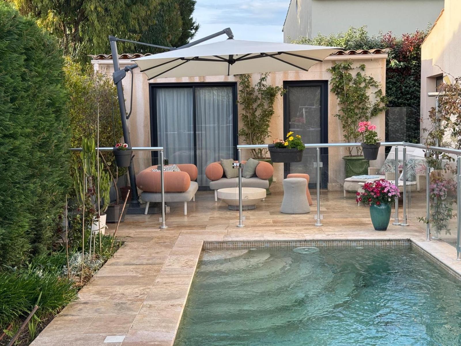Villa Elimia Piscine Privee & Chauffee Антиб Экстерьер фото